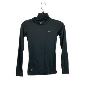 Country Club Chic Nike Performance Shirt Long Sleeve Size XL Black for Girls